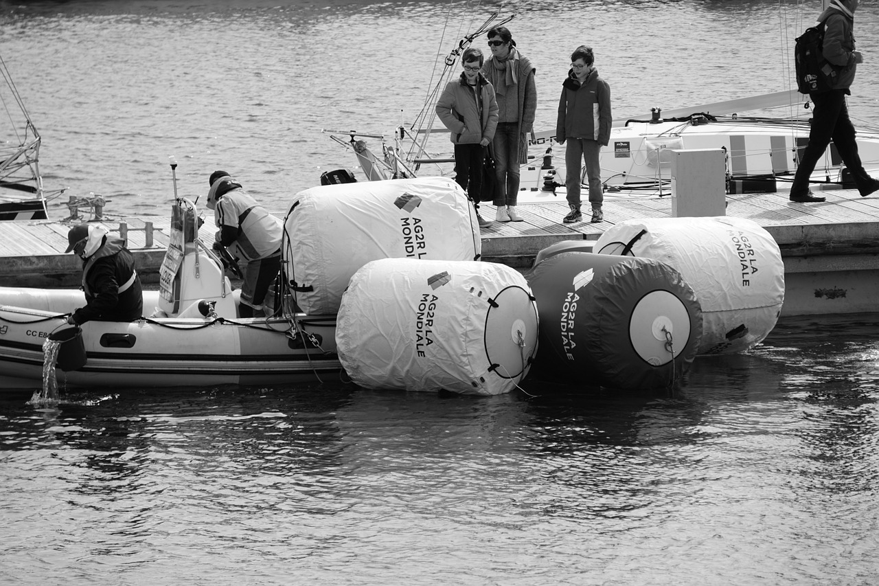 wharf buoys characters free photo