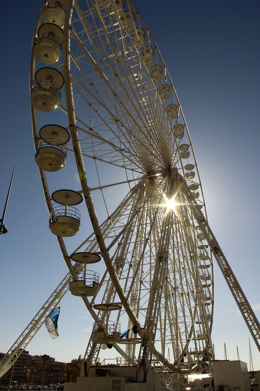 wheel port ferris wheel free photo