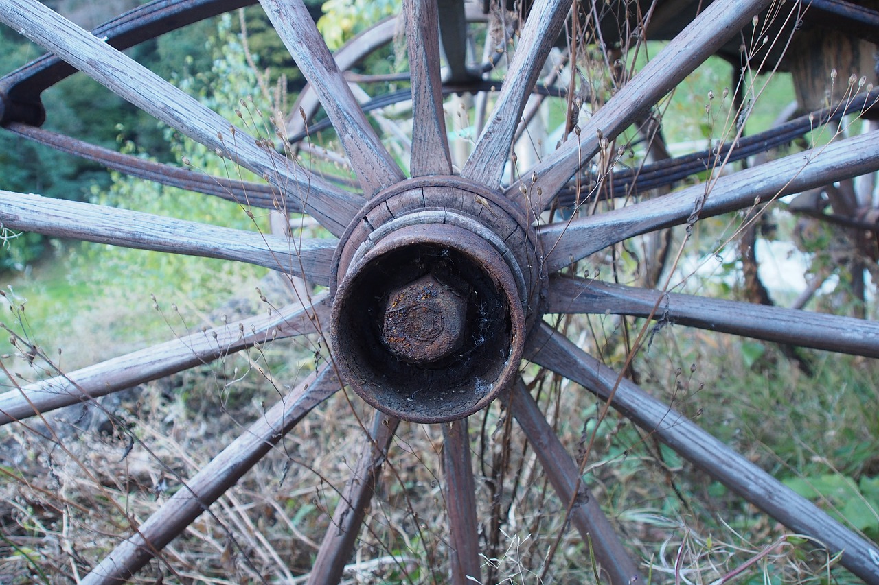 wheel coach vintage free photo