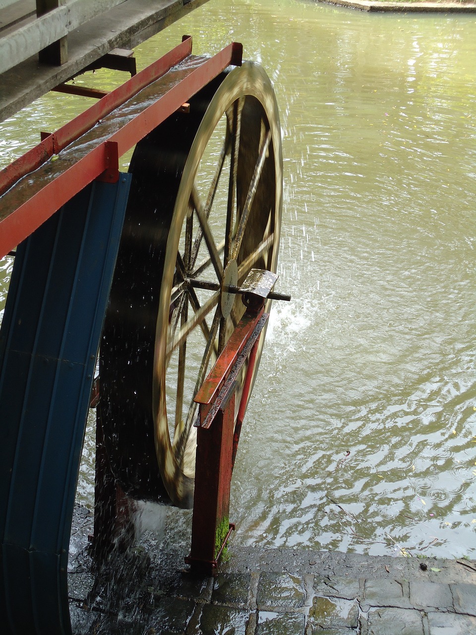 wheel water waterwheel free photo