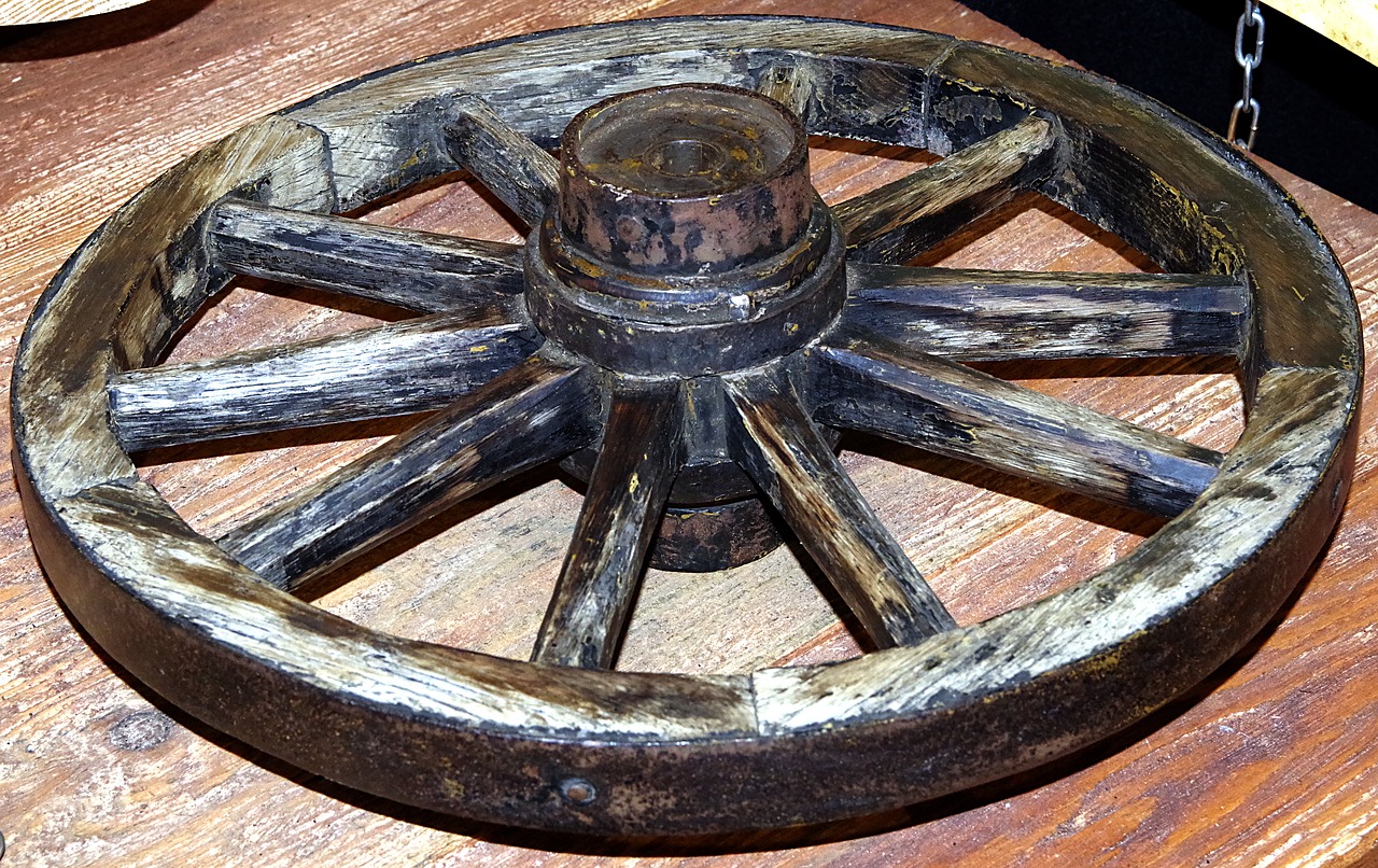 wheel car wooden free photo