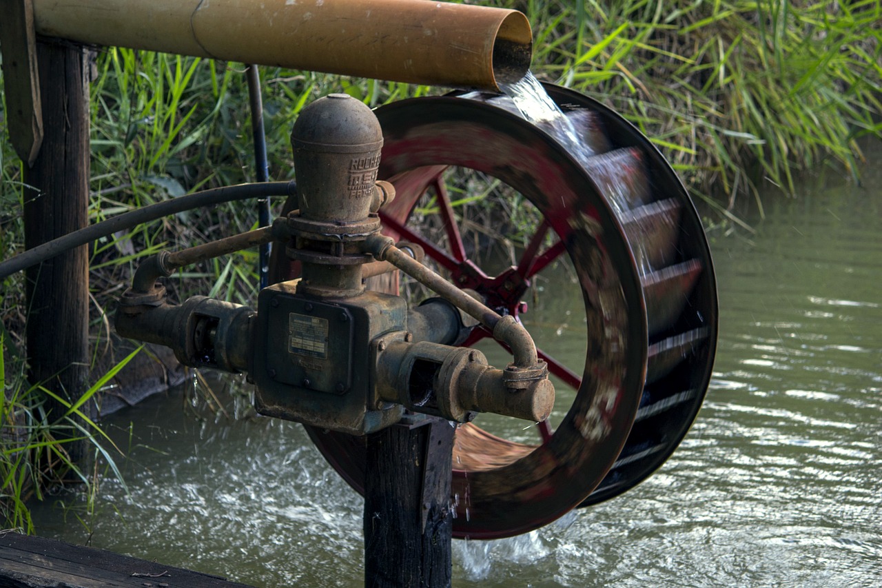 wheel water pump rio free photo