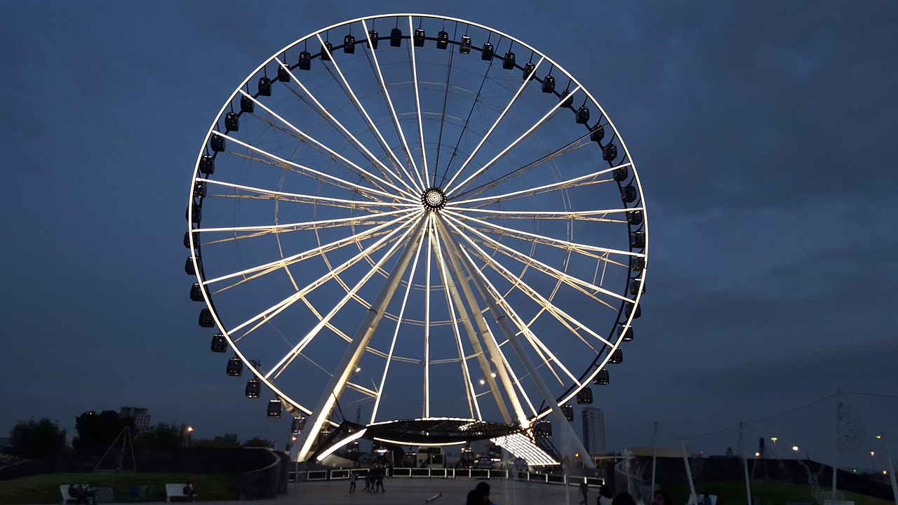 wheel  sky  open air free photo