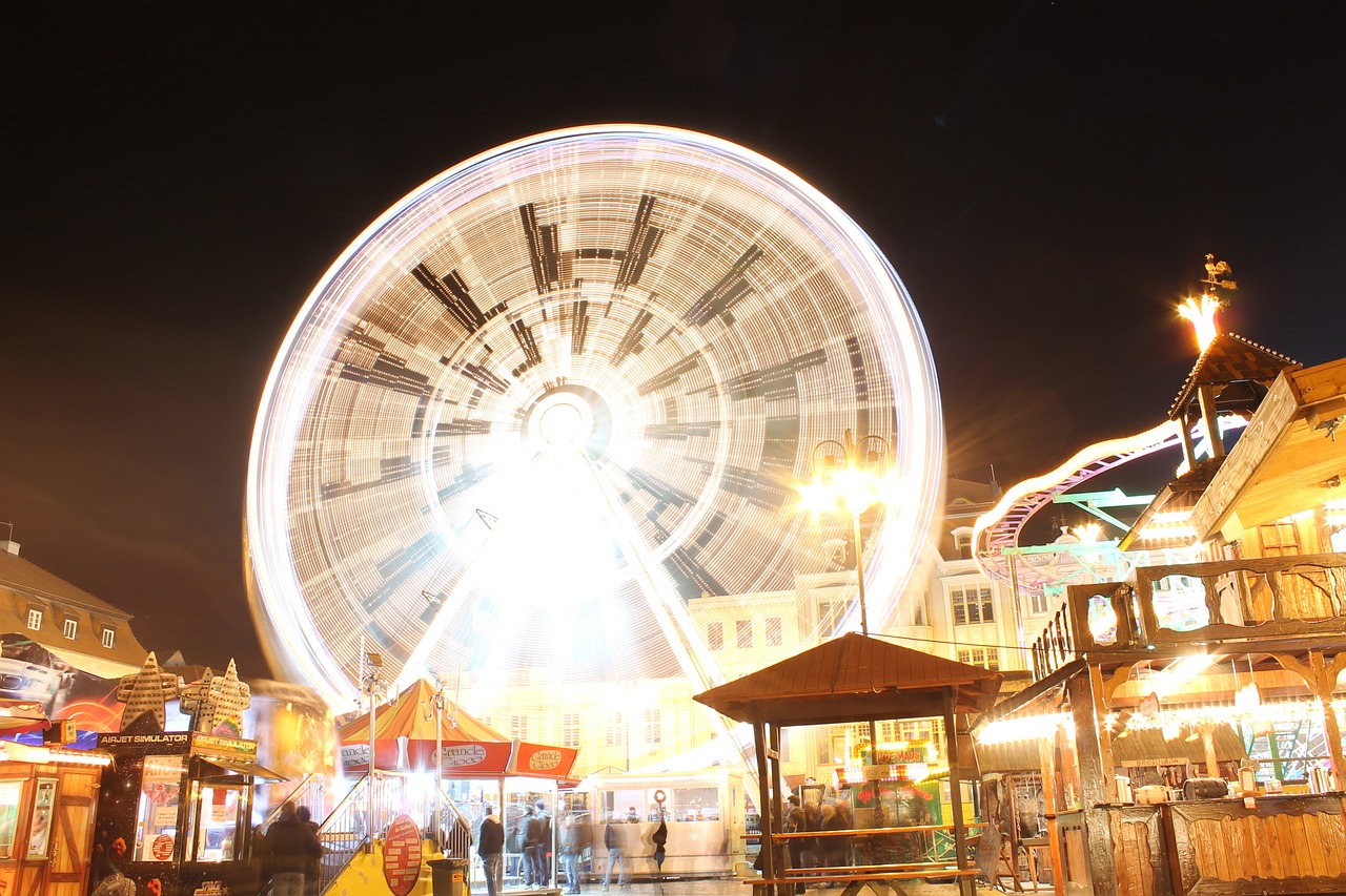 wheel the festival light free photo