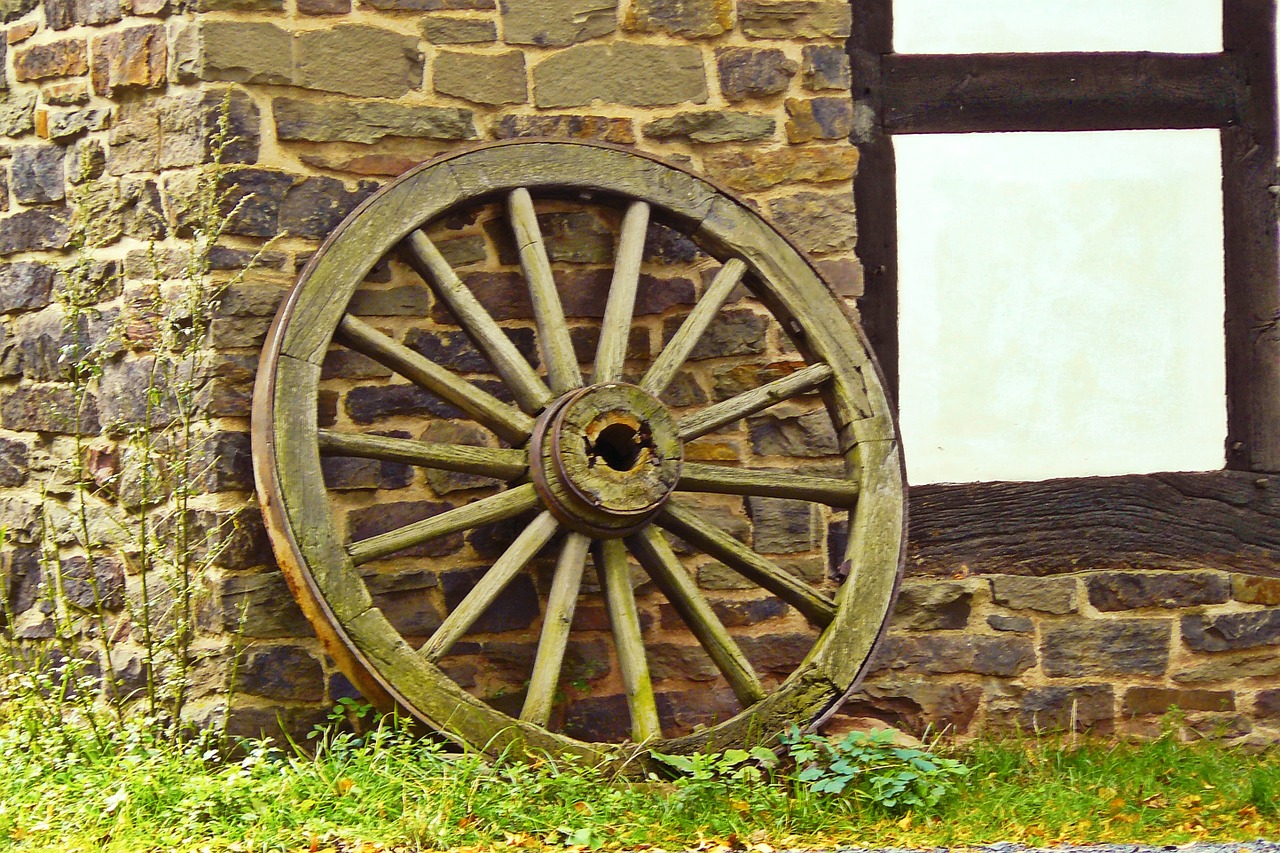 wheel wagon wheel cartwheel free photo