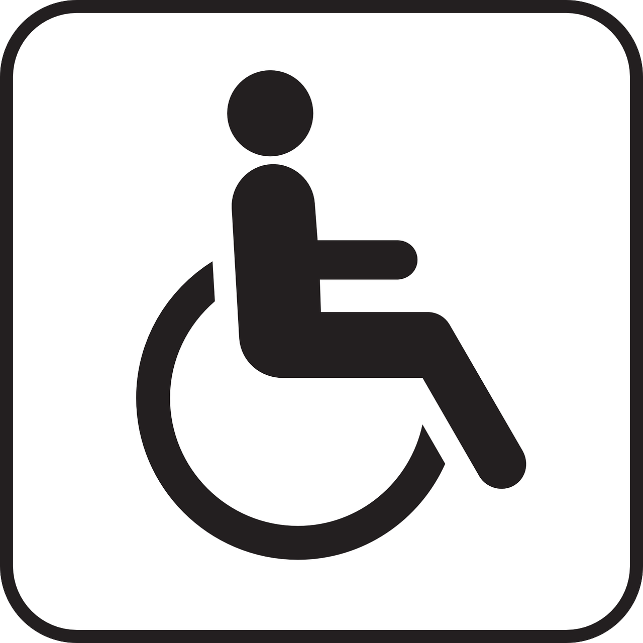 wheel chair wheelchair chairbound free photo