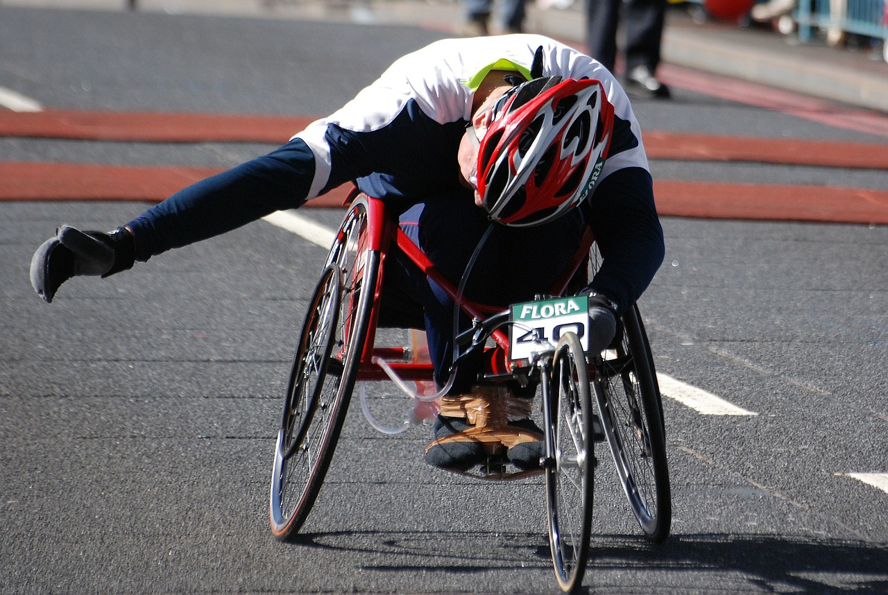 wheelchair disabled man free photo