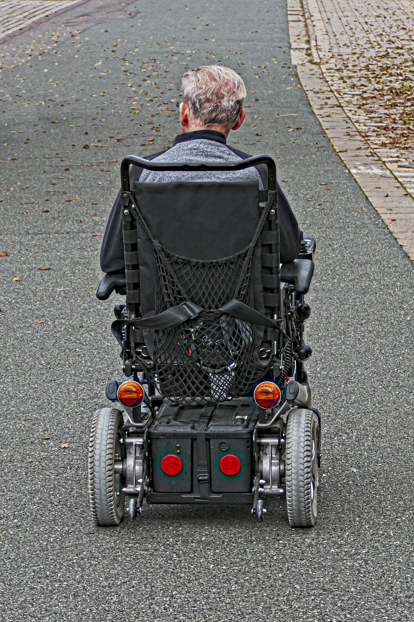 wheelchair users wheelchair electric wheelchair free photo
