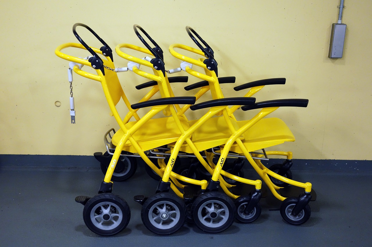 wheelchairs hospital transport free photo