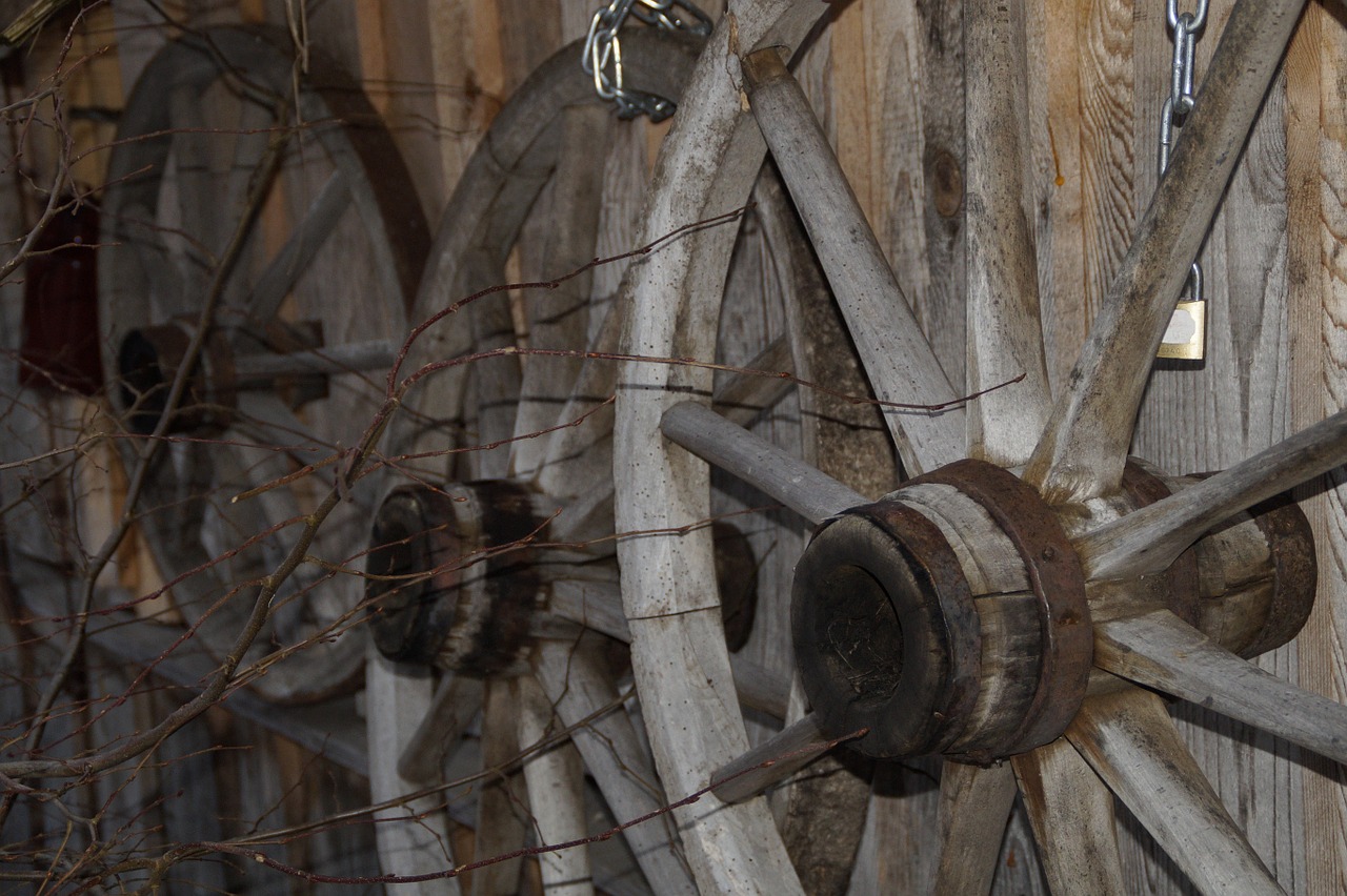 wheels wheel wooden wheel free photo