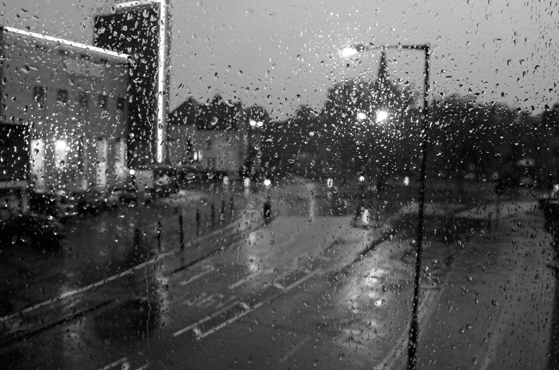 raindrops drops window free photo
