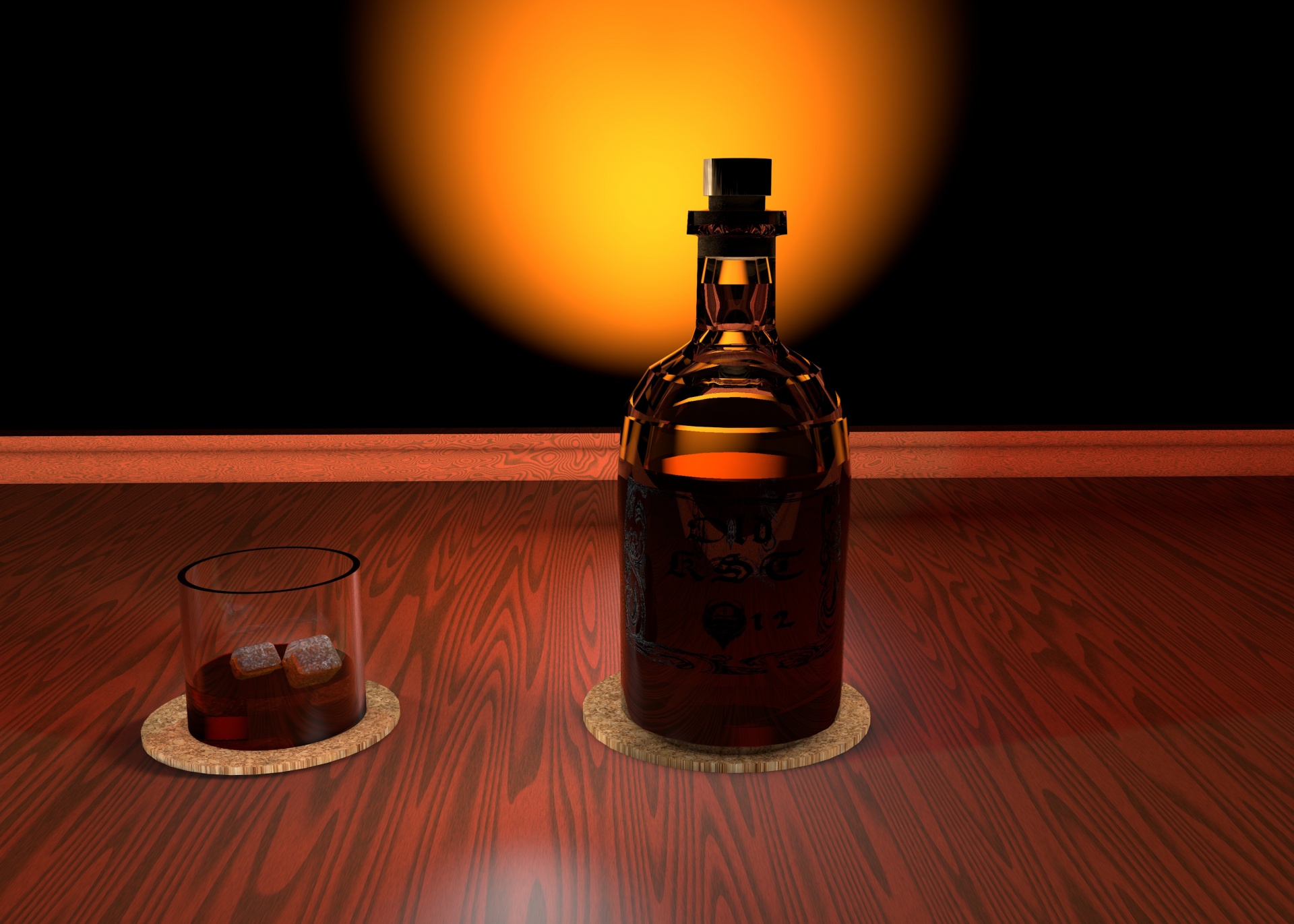 whiskey glass alcohol free photo