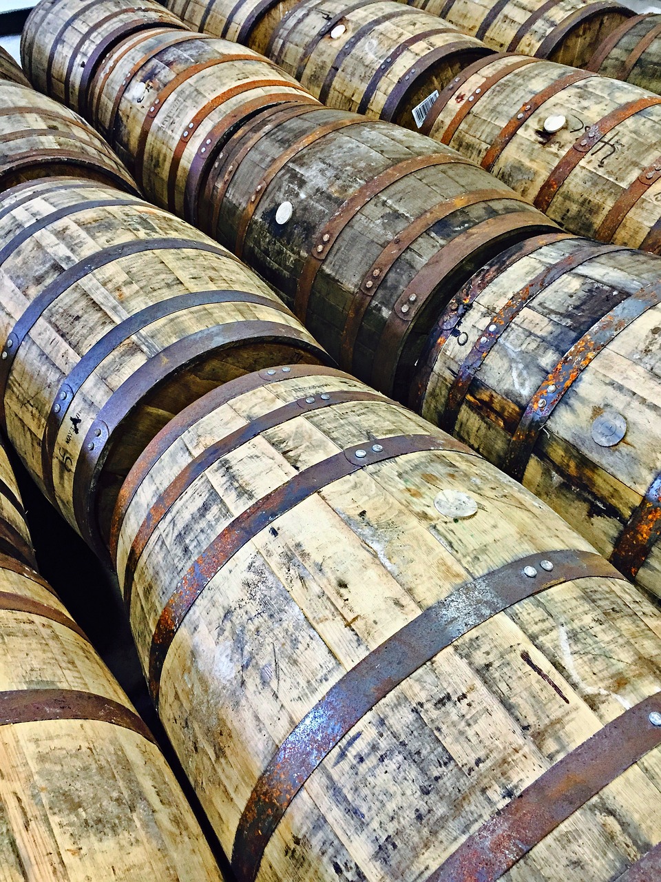whisky  whiskey barrels  barrel free photo