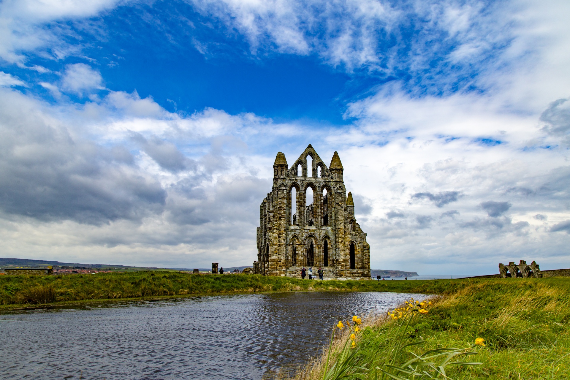 ruin abbey church free photo