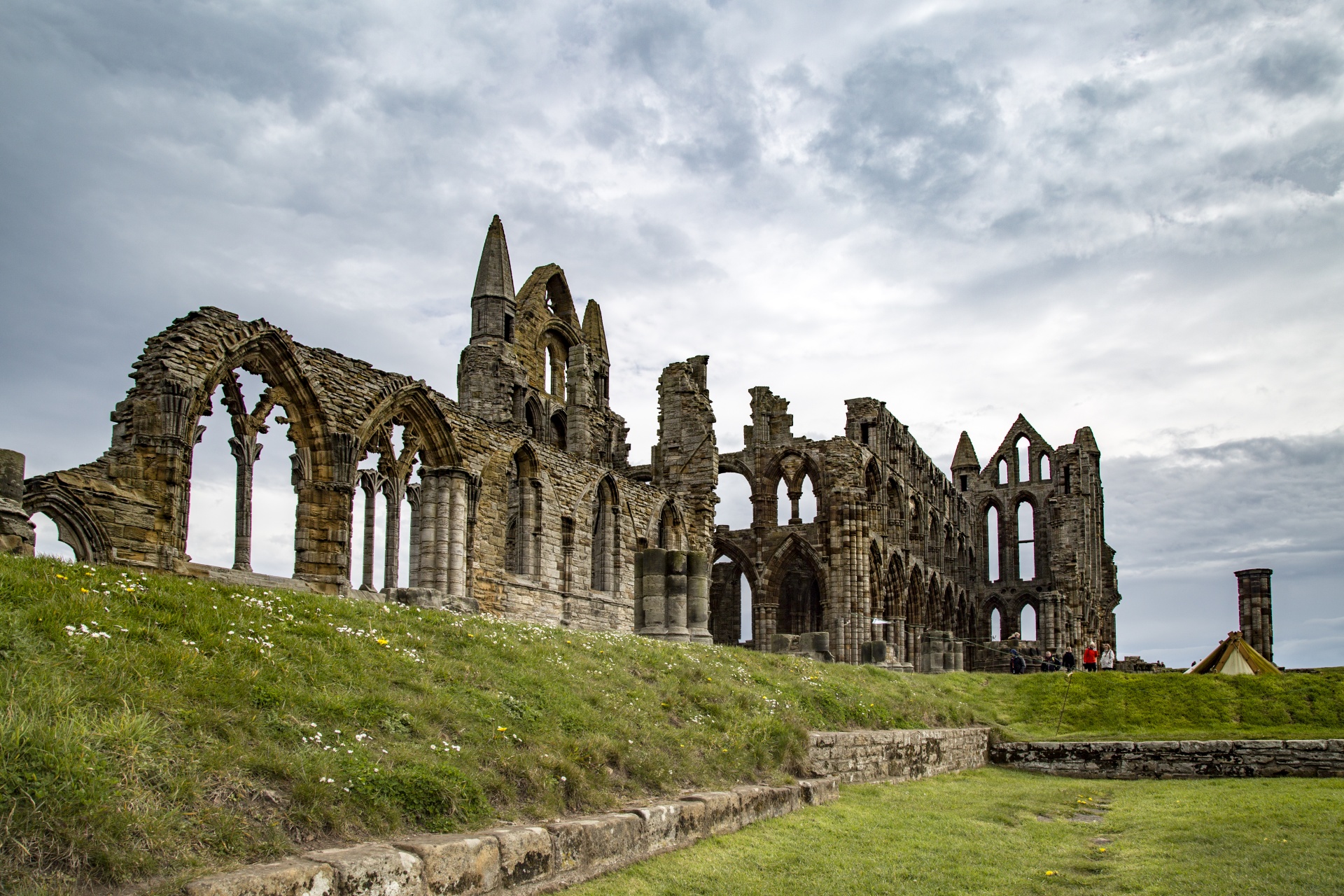 ruin abbey church free photo