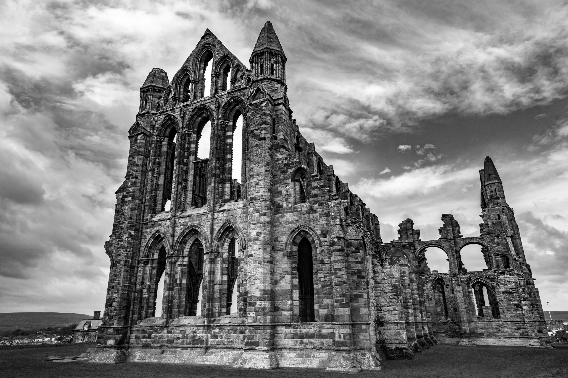 ruin abbey church free photo