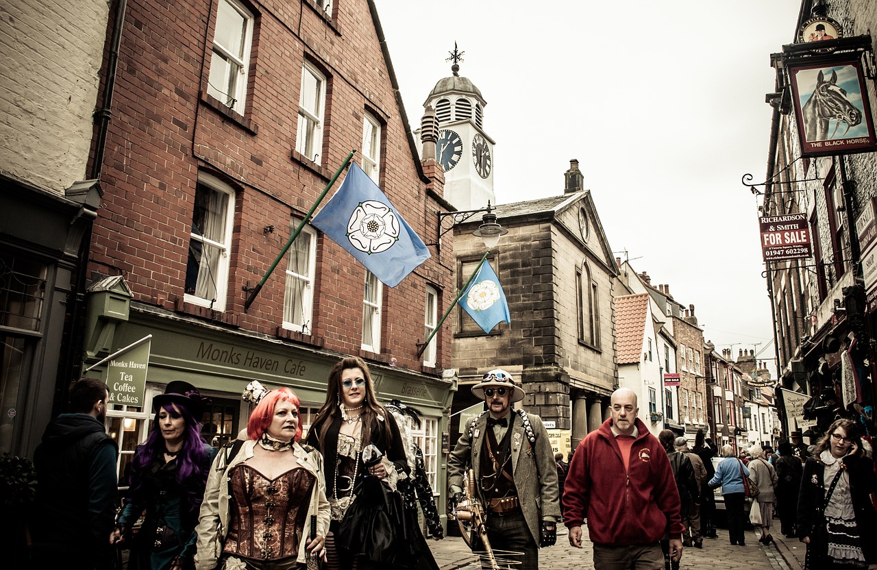 festival whitby goth weekend gothic free photo