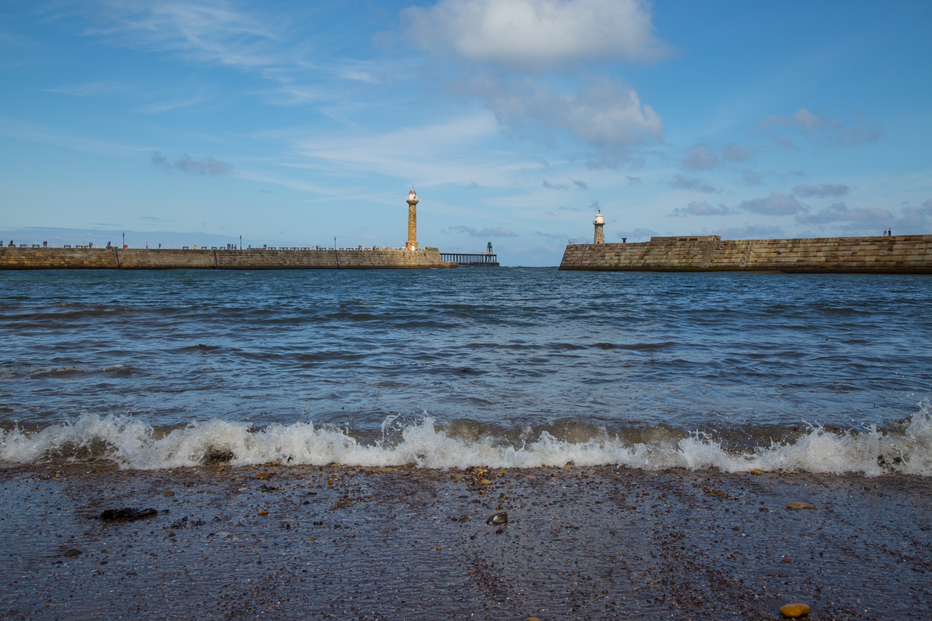 calm coast contrast free photo