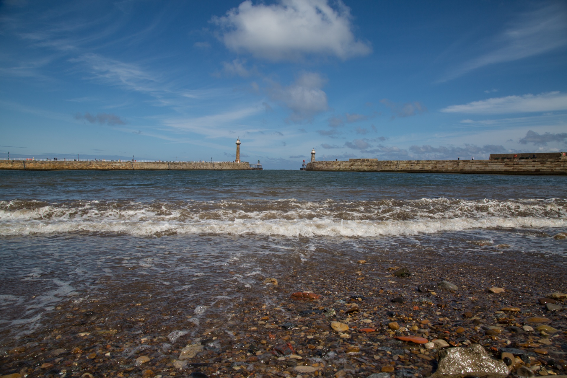 calm coast contrast free photo