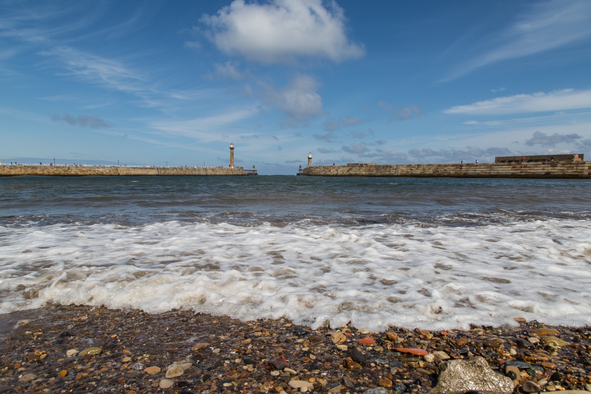 calm coast contrast free photo