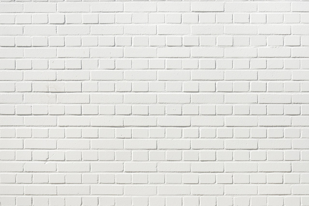 bricks wall white brick wall free photo