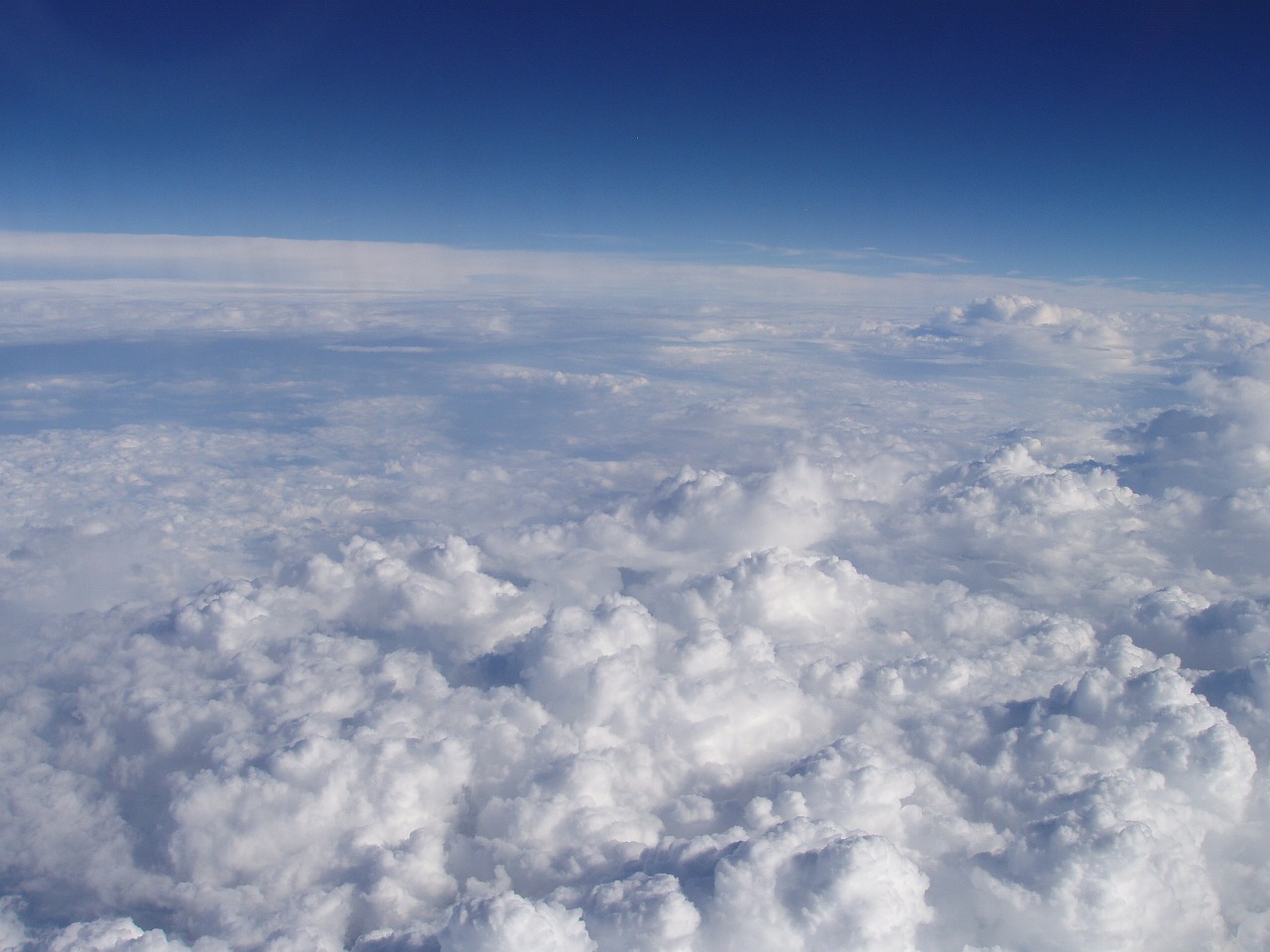 white fluffy clouds free photo