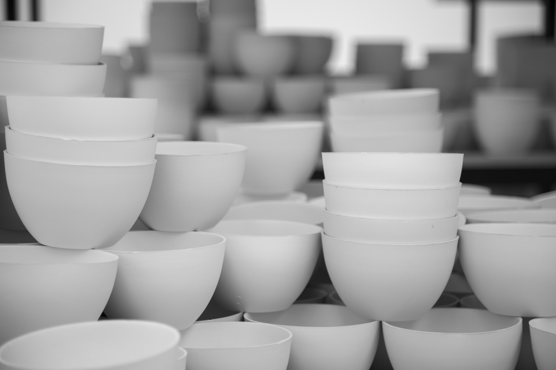 white bowls bowl free photo