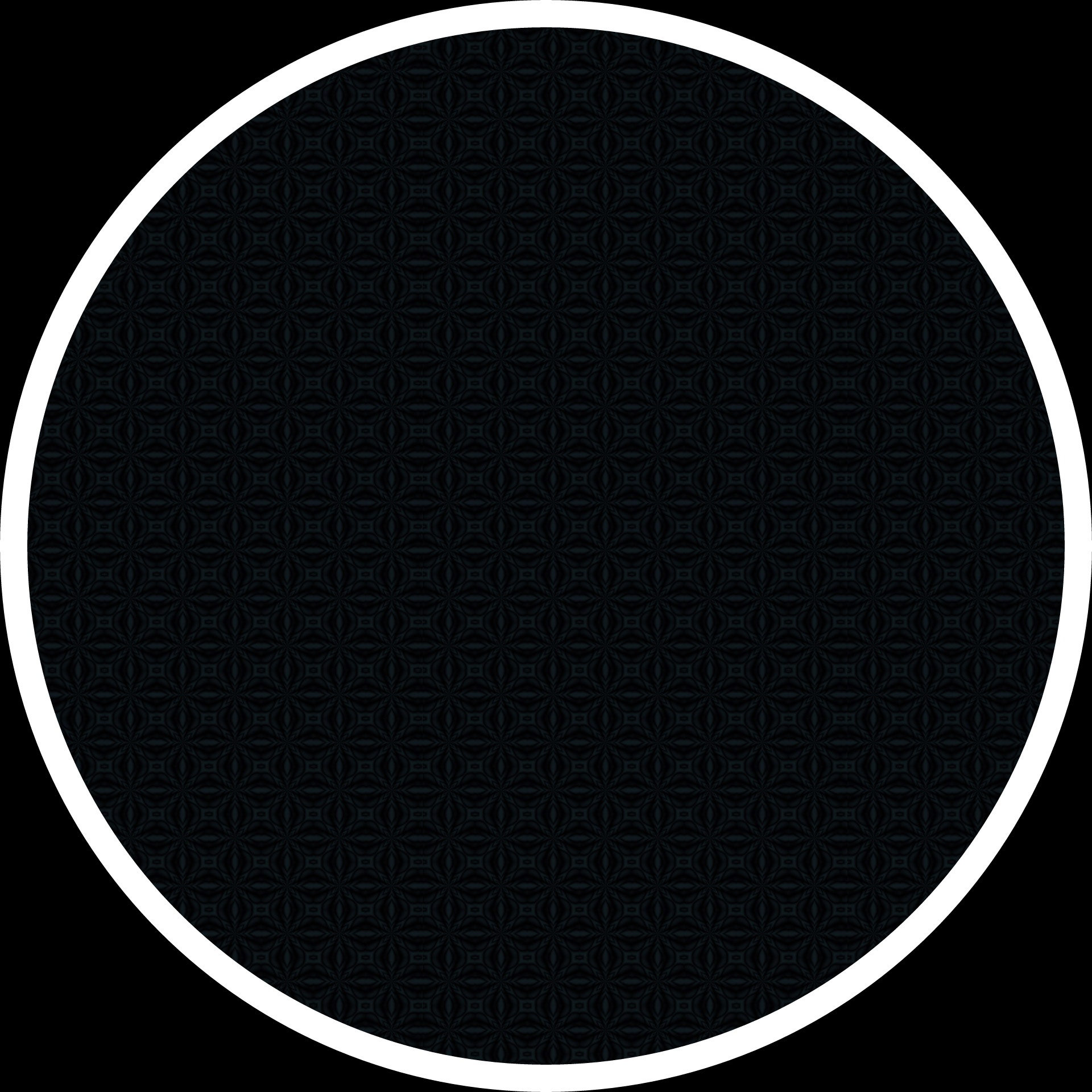White,circle,frame,black,background - free image from 