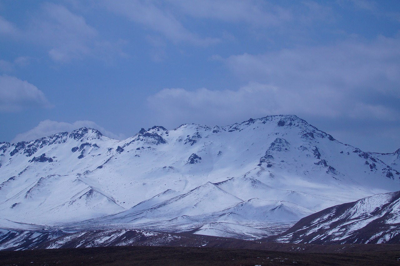 white cloud prairie qinghai free photo