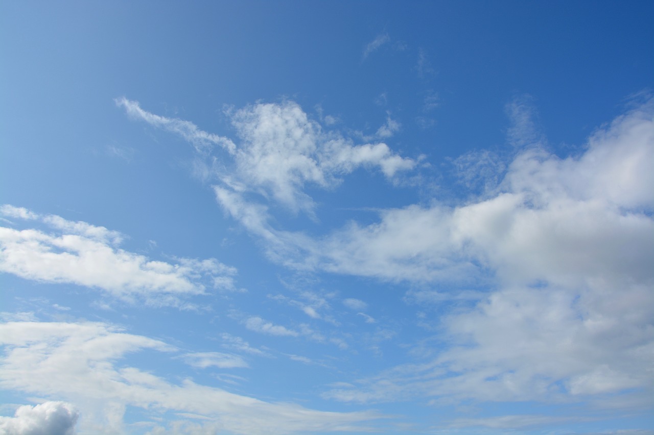 white cloud white clouds cloudy sky free photo