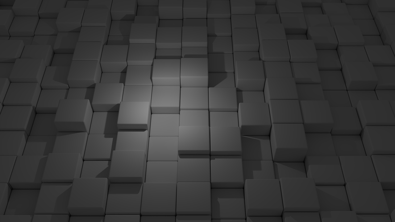 white dice blocks render free photo