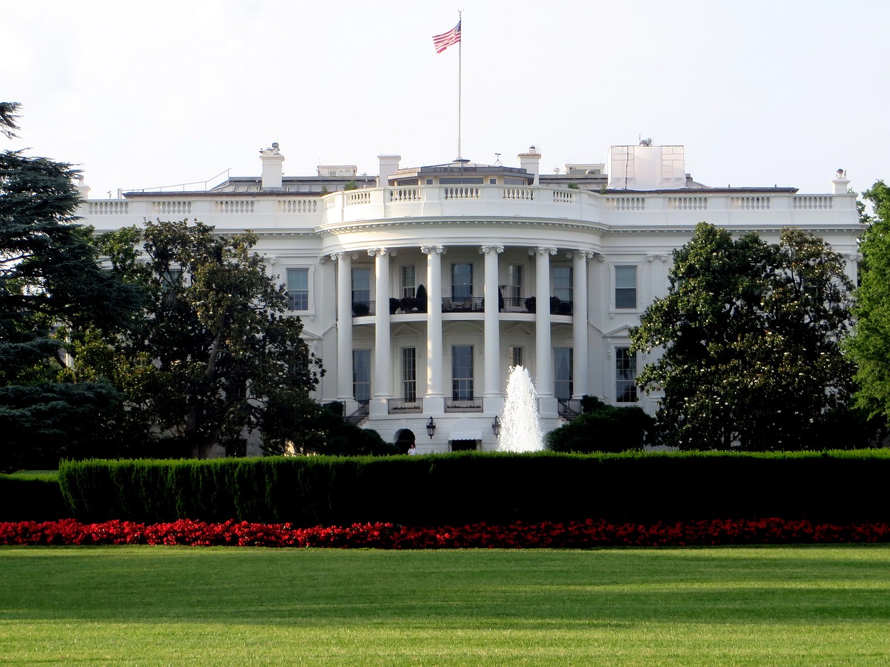 white house washington president free photo