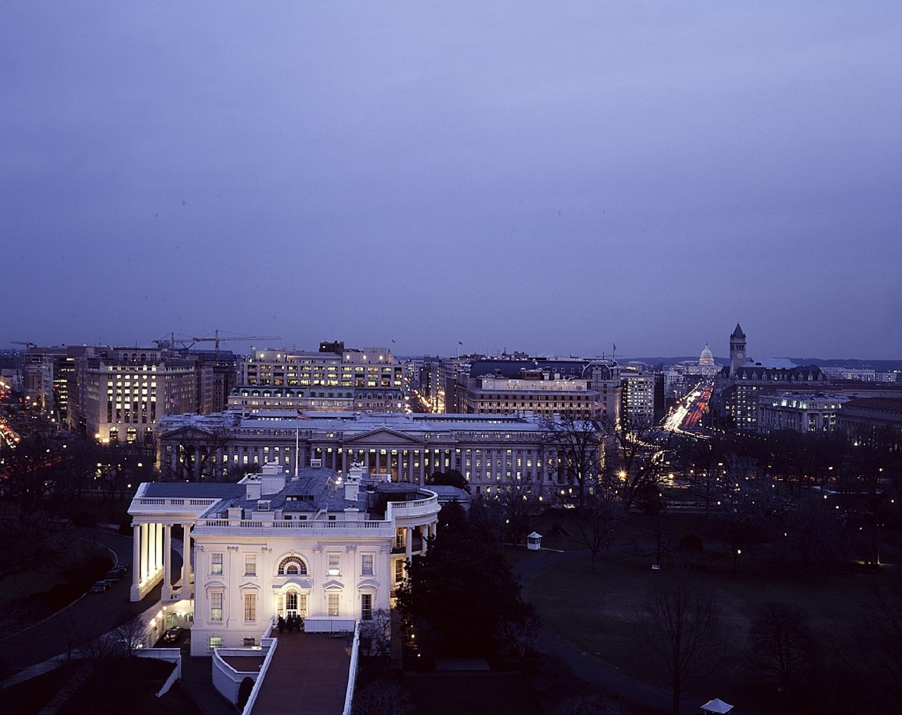 white house mansion president free photo