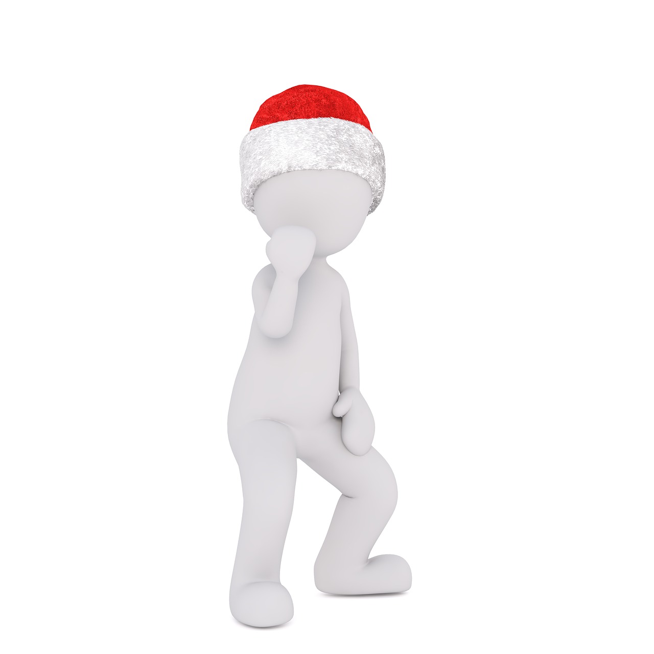 white male isolated 3d model free photo