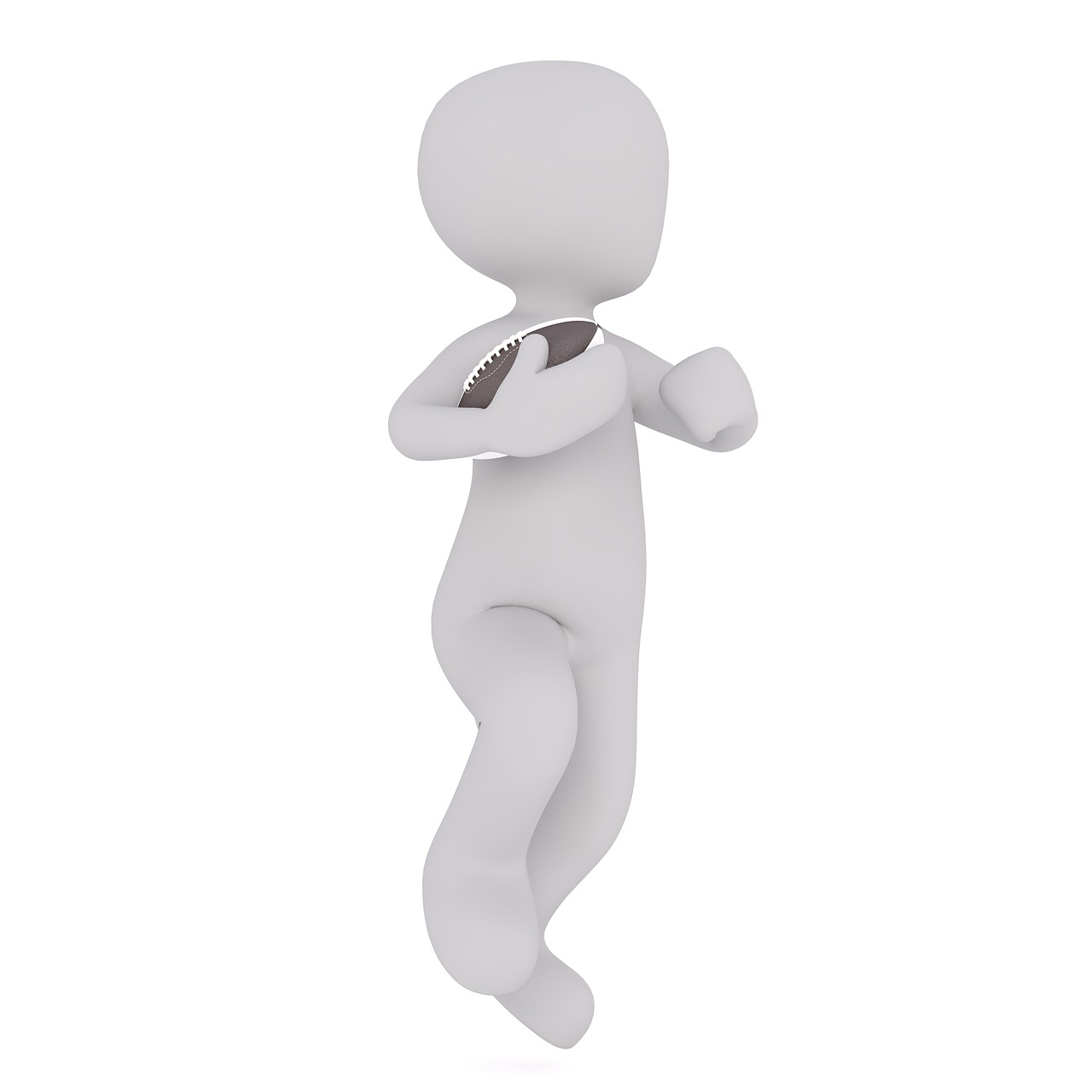 white male 3d man isolated free photo