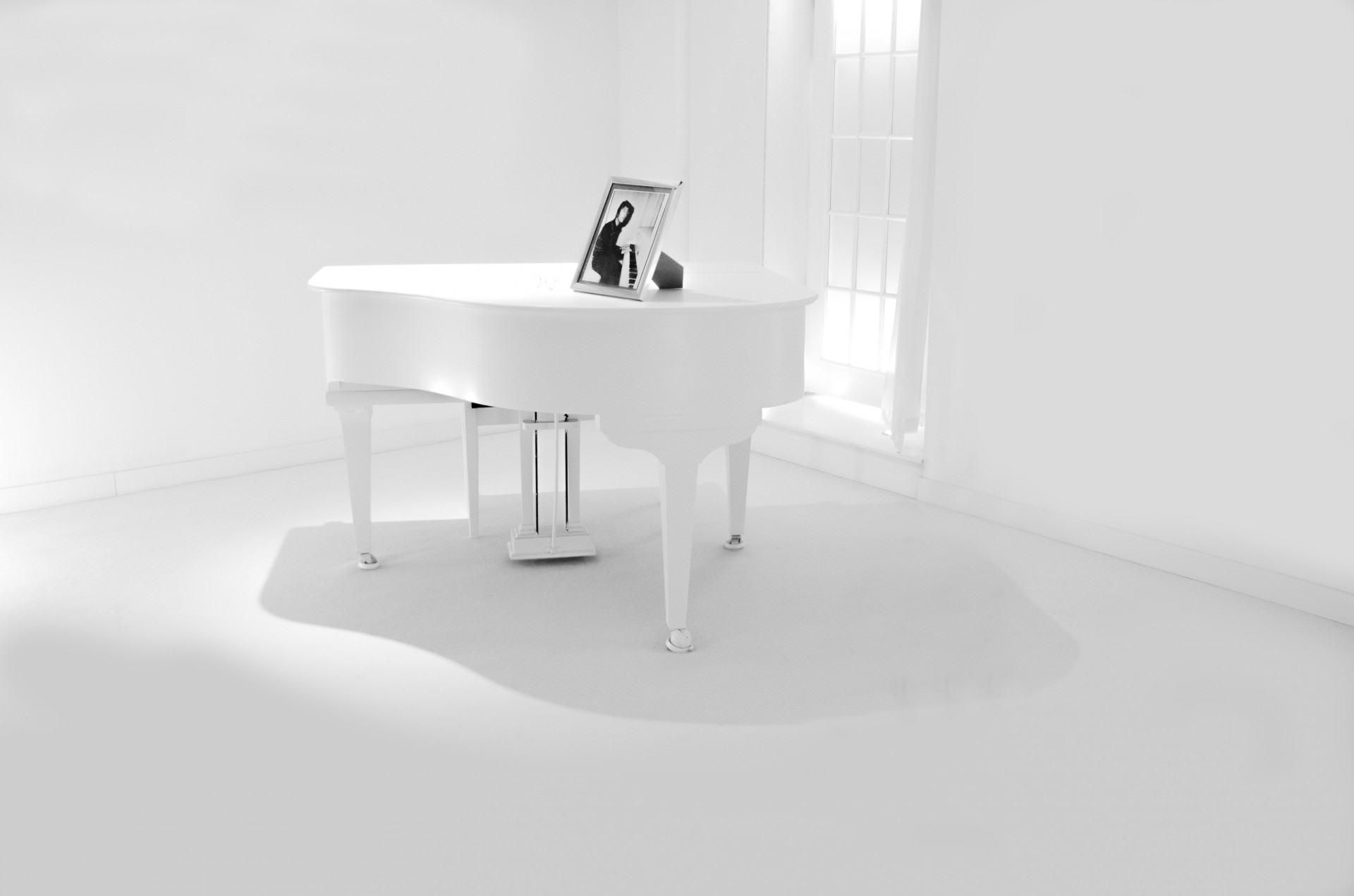 piano white classical free photo