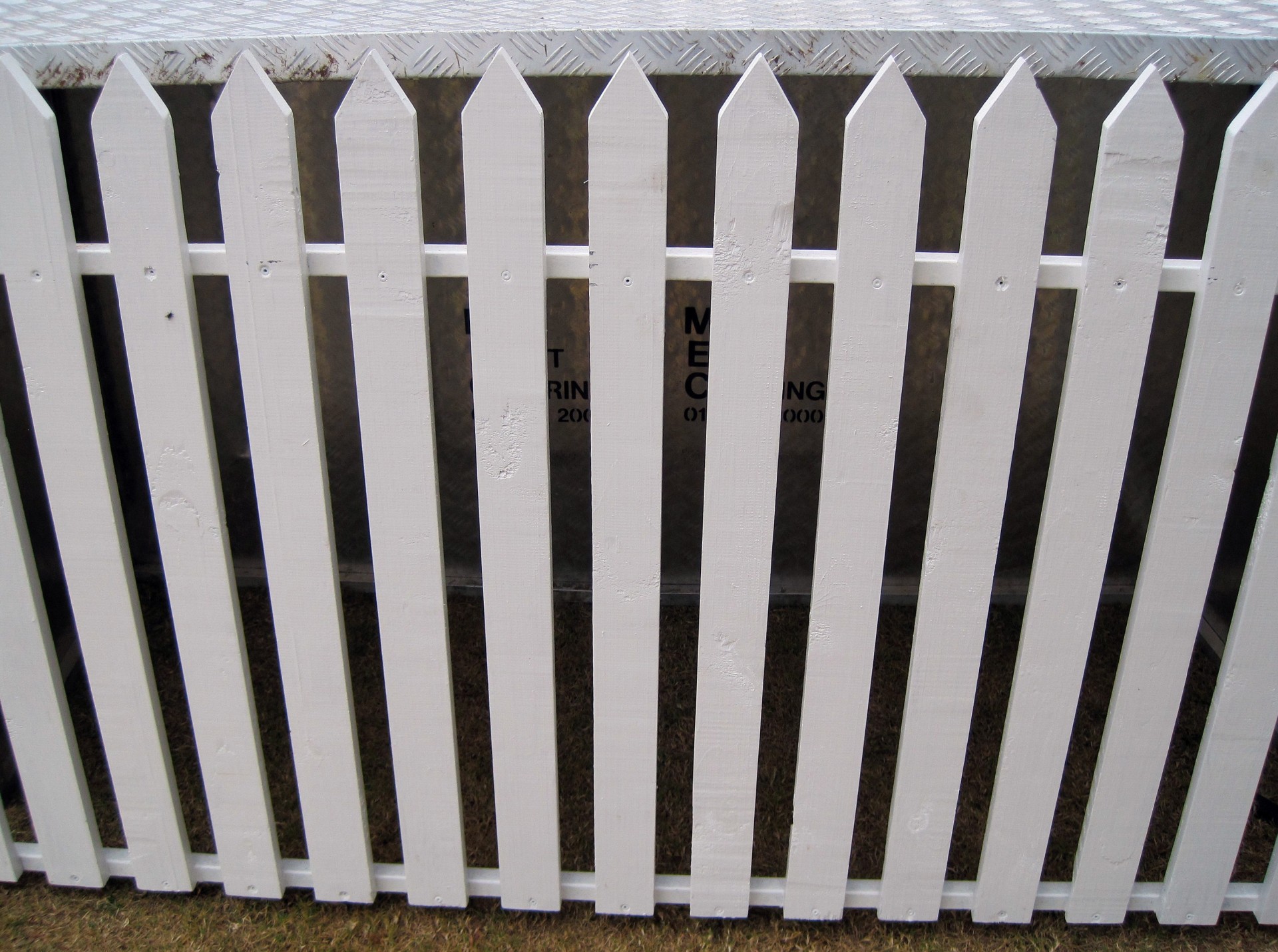 fence white picket free photo