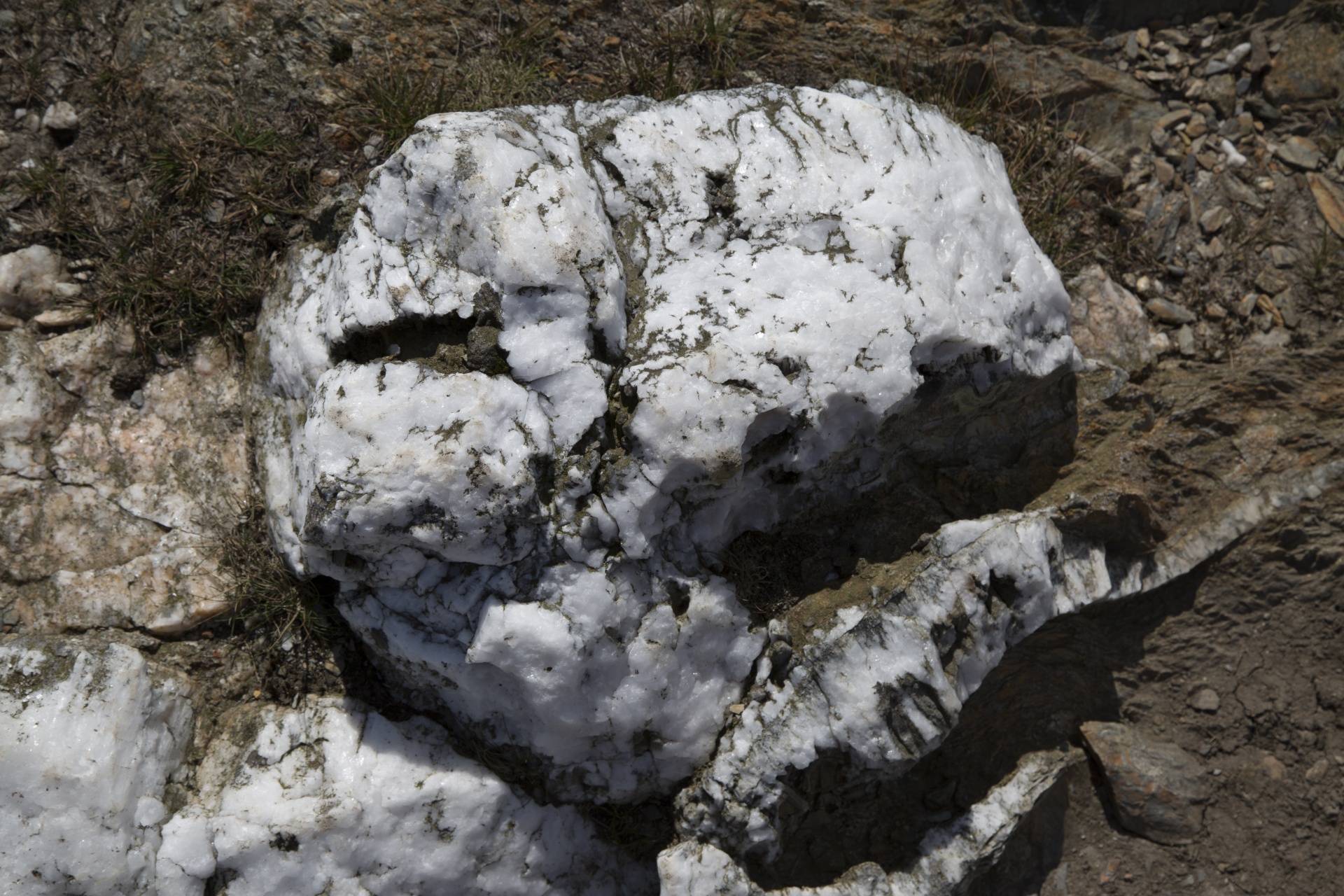 white isolated rock free photo