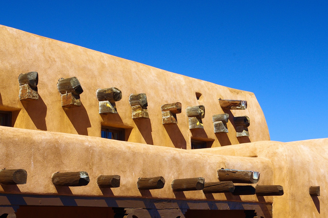 white sands adobe  new mexico  building free photo