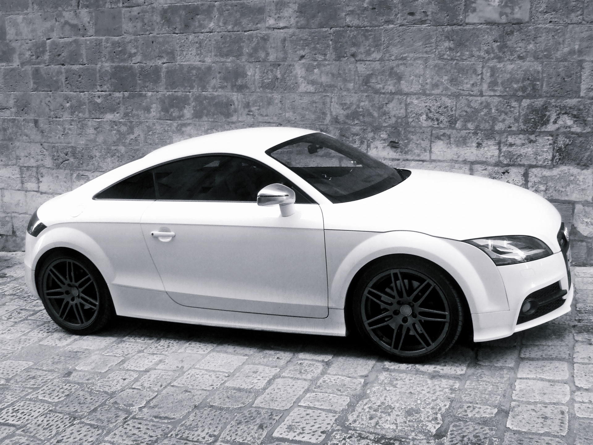 audi audi tt white free photo