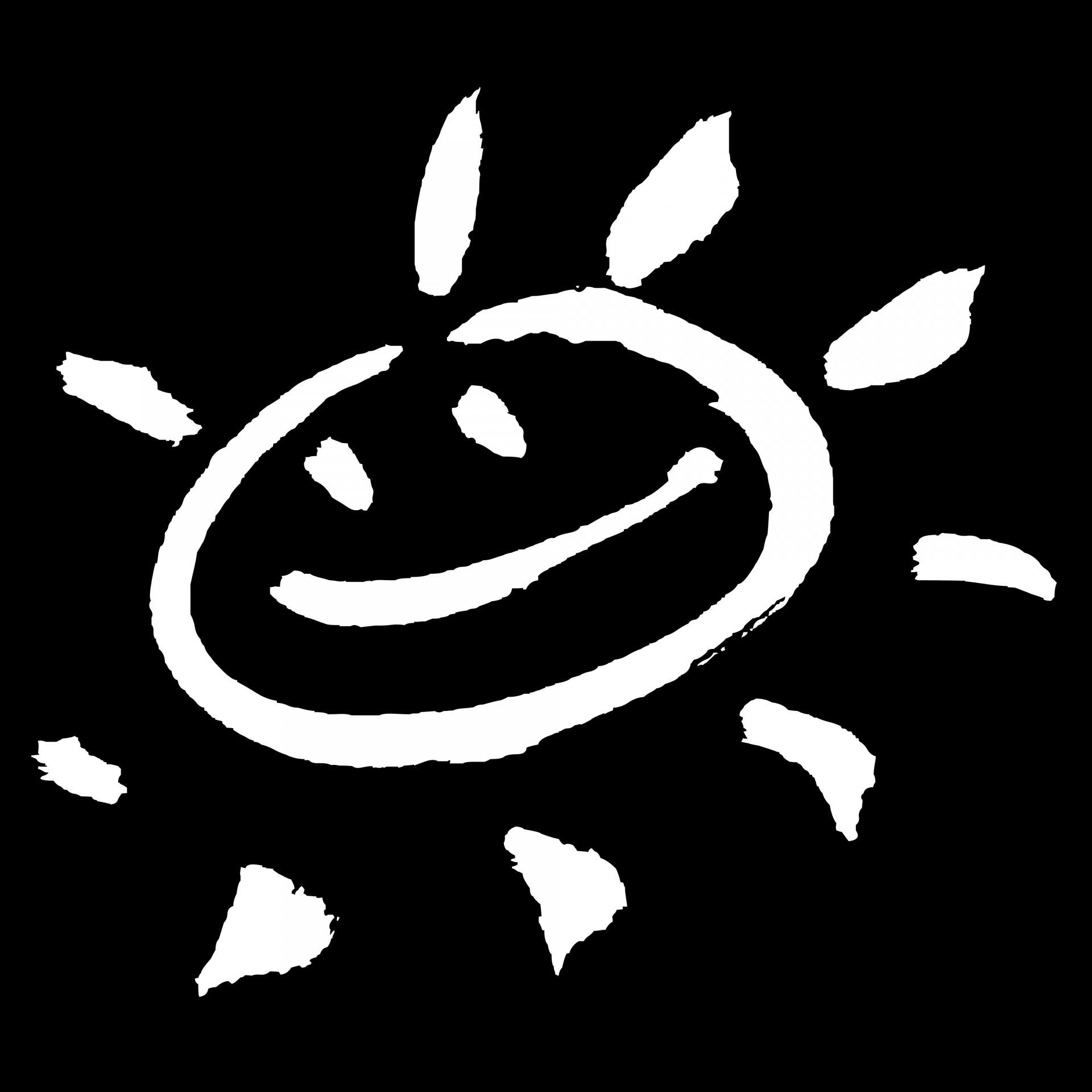 sun caricature doodle free photo