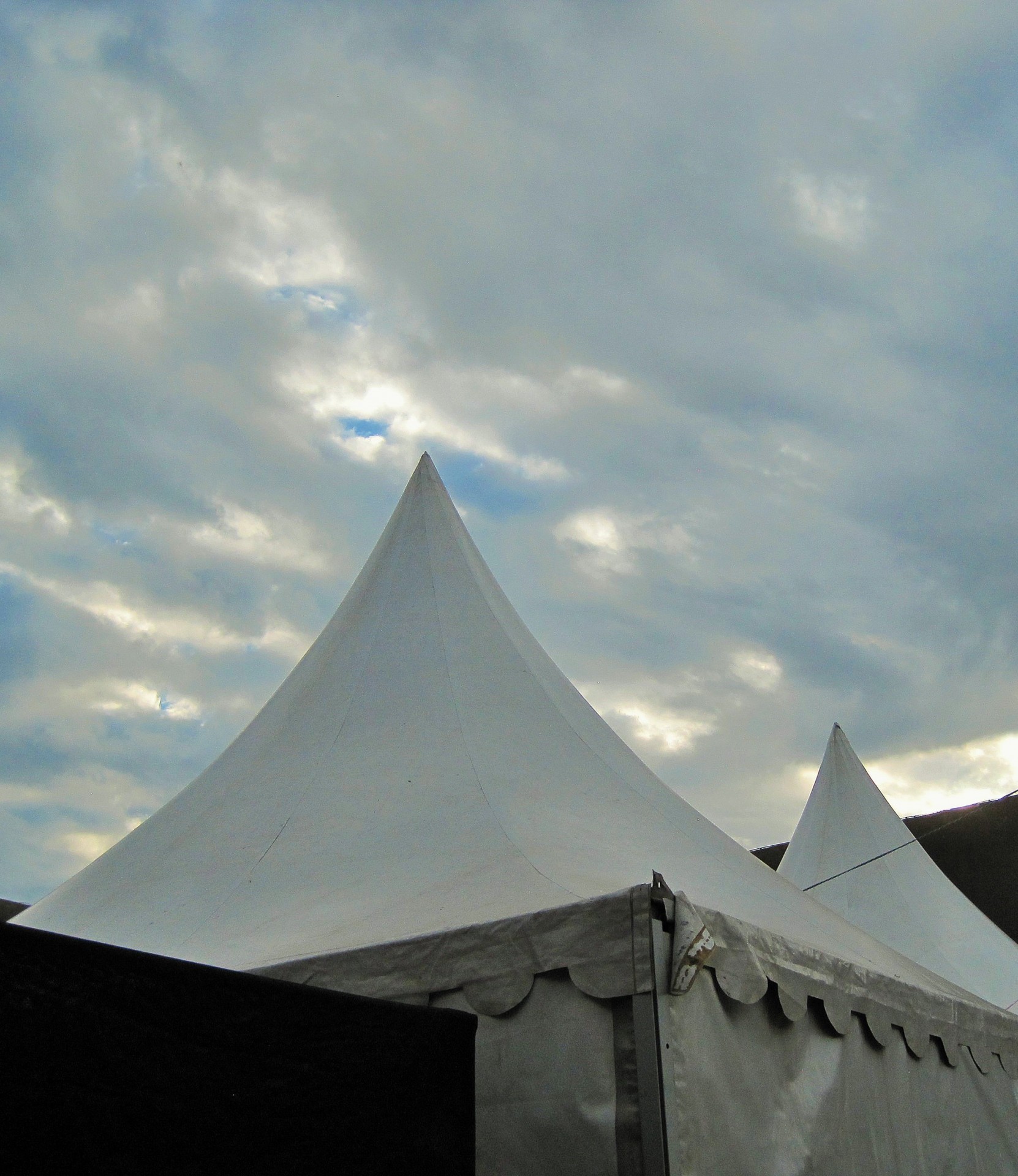 sky clouds luminous free photo