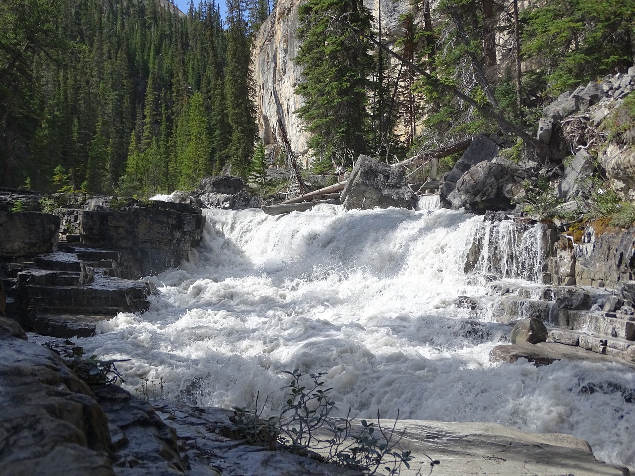 white water rockies nature free photo