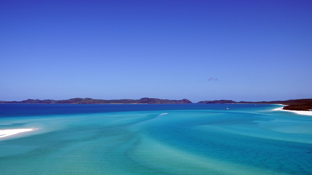 whitsunday- islands australia ocean free photo