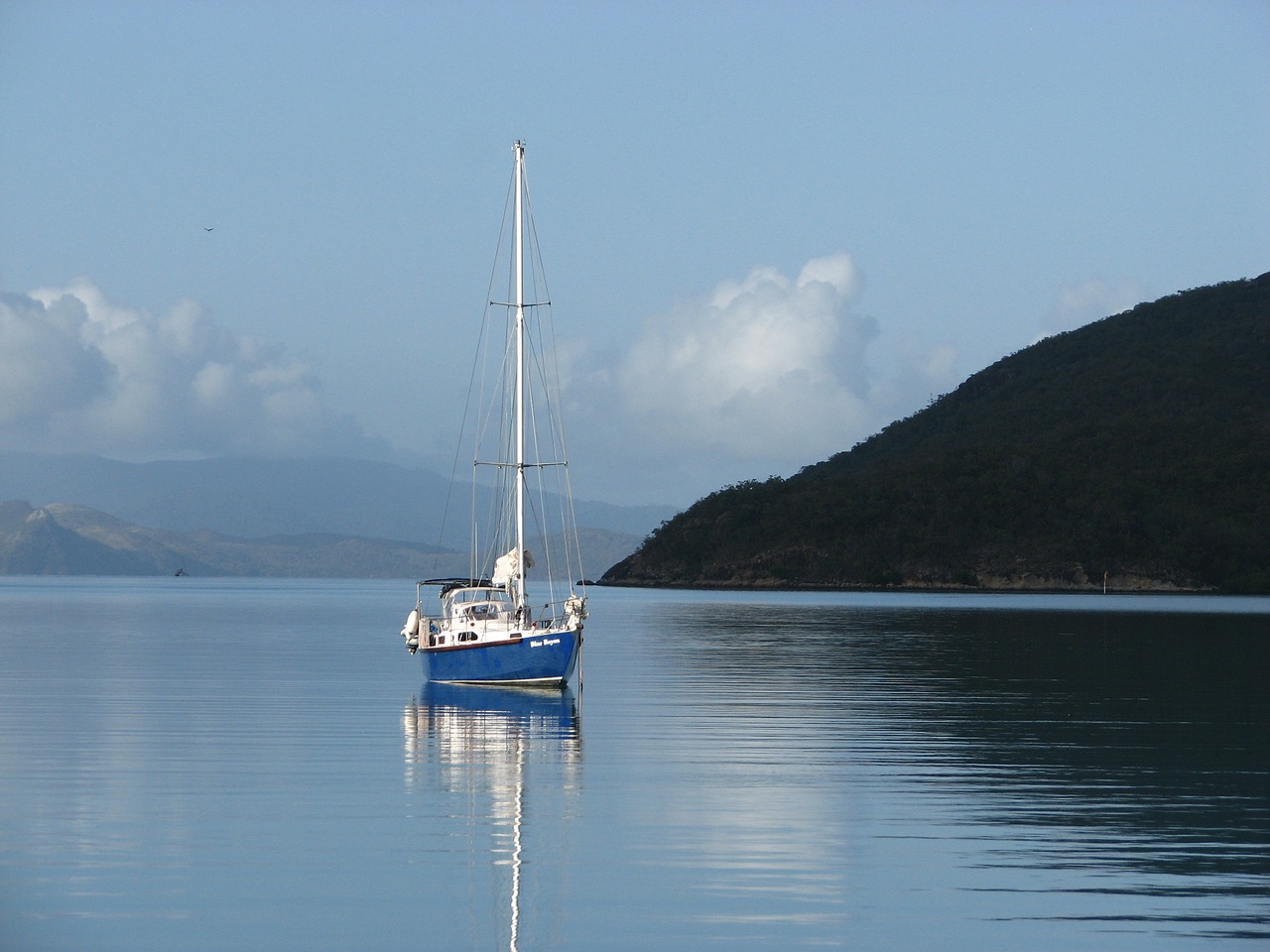 whitsunday islands queensland sailing free photo