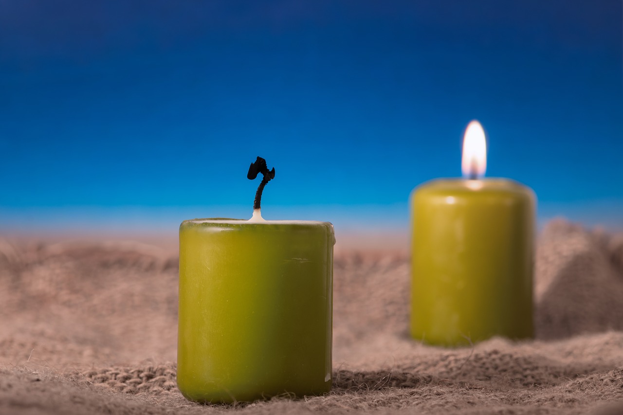 wick  candle  hot free photo