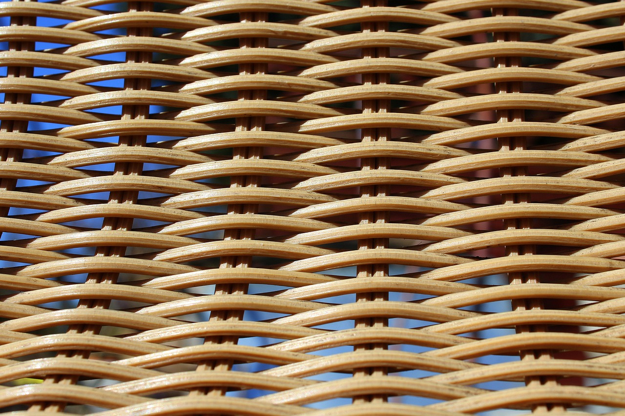 wicker model weaving free photo