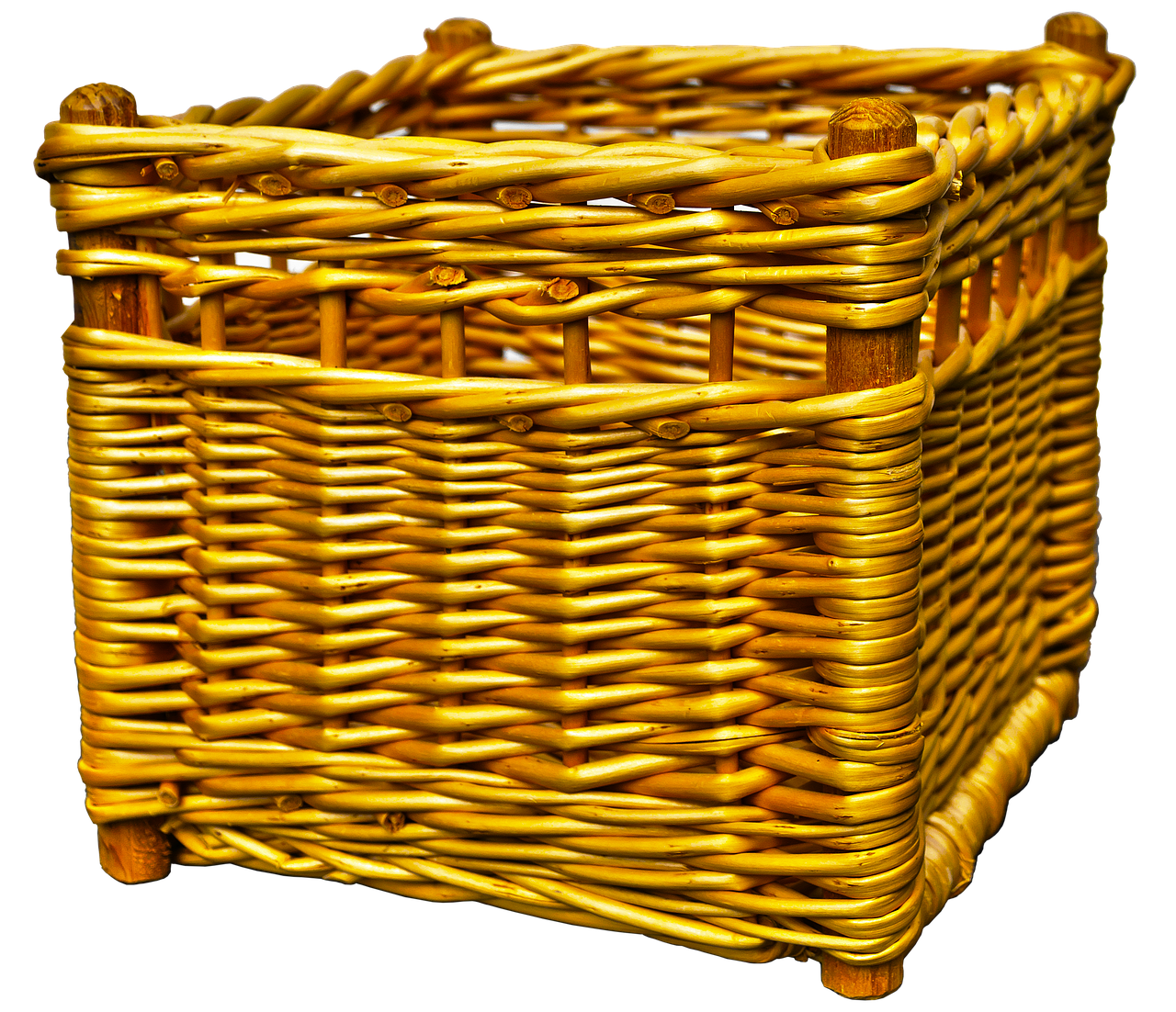 wicker basket  basket  woven free photo