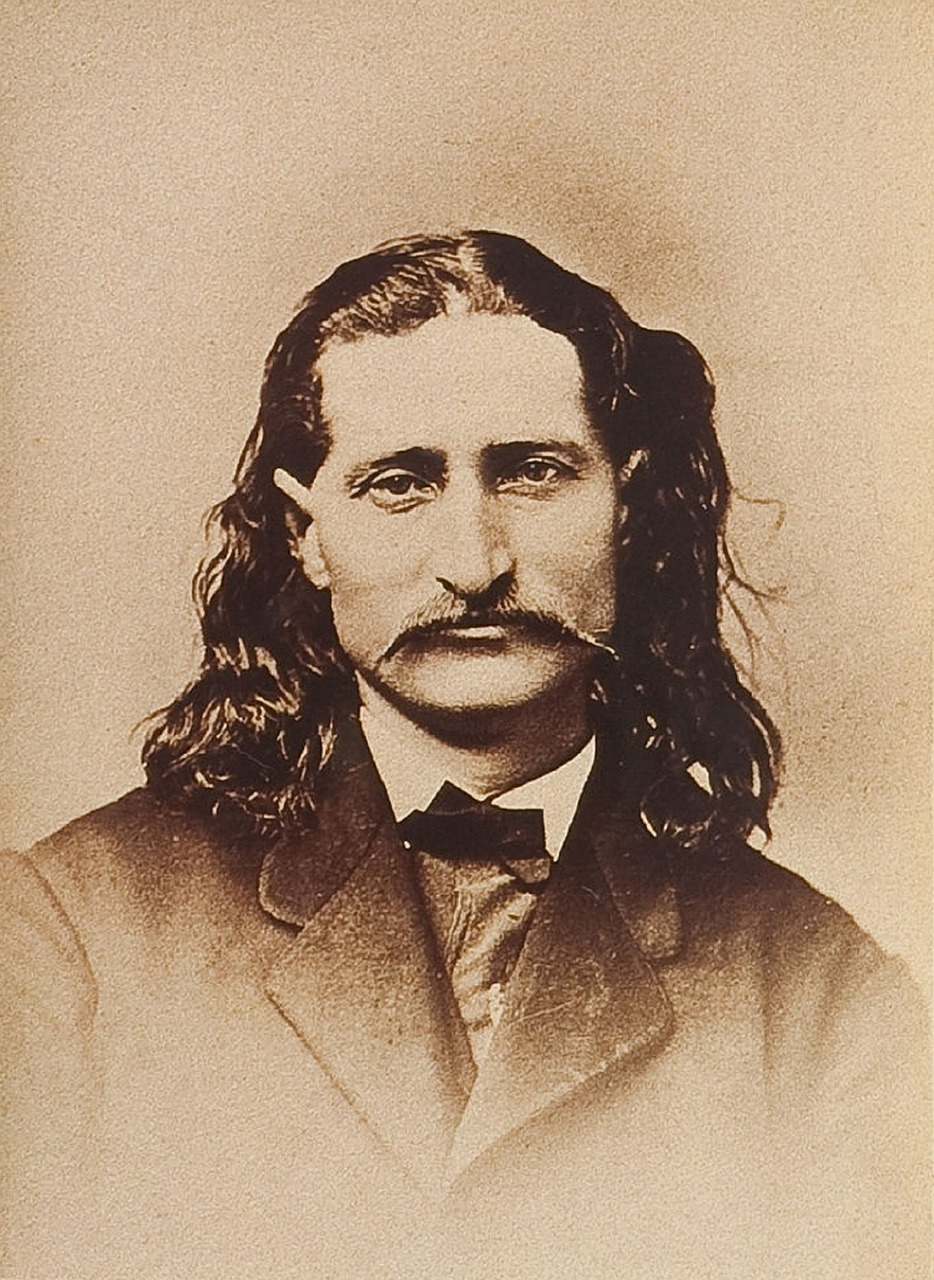 wild bill hickok sepia old west free photo