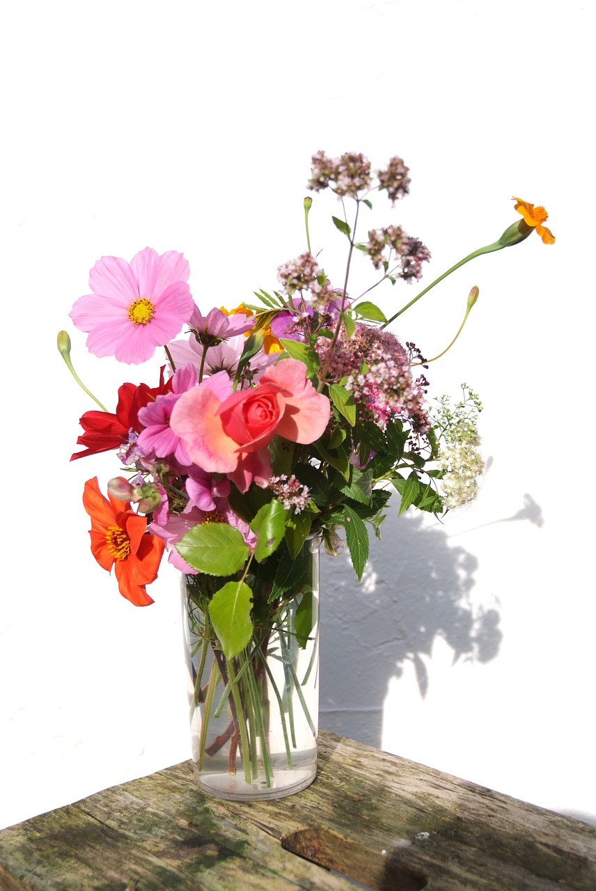 wild flowers wild bouquet casual flowers free photo